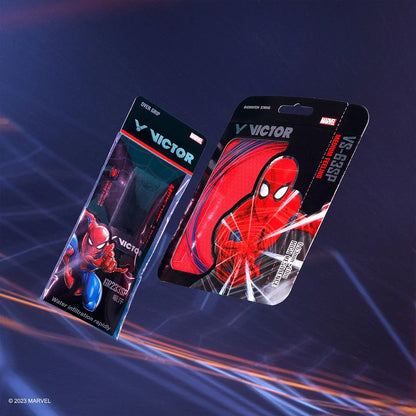 Victor AuraSpeed Spider-Man GB-D 4U6 Badminton Racquet | Limited Edition Gift Box