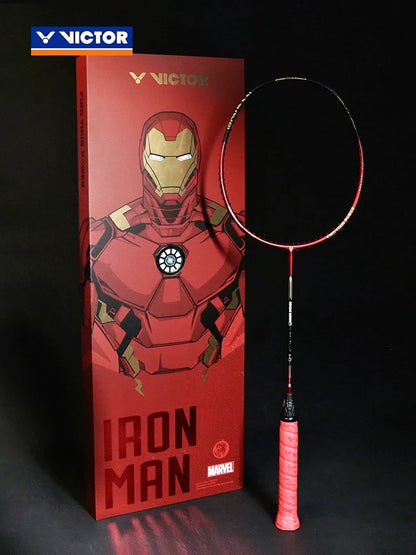 VICTOR X Iron Man Limited Racquet Set - 4u5
